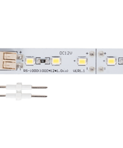 LED rigid strip 12W, 12V DC, 2700K, 1 m, 72LEDs/m, SMD2835