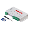 Controller for digital LED lighting with SD Card, 1-port, 5-24V DC