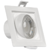 LED downlight for building-in movable square 8W, 4200K, 220-240V AC
