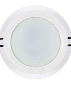LED glass panel for building-in round, 12W, 4200K, 220V-240V AC, IP44