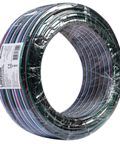 RGBW flat cable 5 x 0.5 mm², 50m/roll