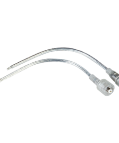 Set of flexible power connectors (female and male) with lock IP67
