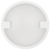 LED waterproof ceiling lamp round, white, 12W, 4000K, 220-240V AC, IP65