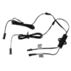 Dual function IR sensor for building-in and surface mounting, double, 12-24V DC, 60W, 5 cm