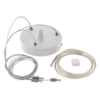 Suspension kit with 3 ropes 100 cm, white