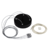 Suspension kit with 4 ropes 100 cm, black