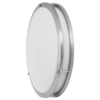 Decorative LED ceiling lamp 36W, 4200K, 220-240V AC, satin nickel, round, IP20
