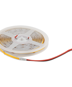 Professional LED strip 11W/m, 1800K, 24V DC, 480LEDs/m, COB, 5m, amber, IP20